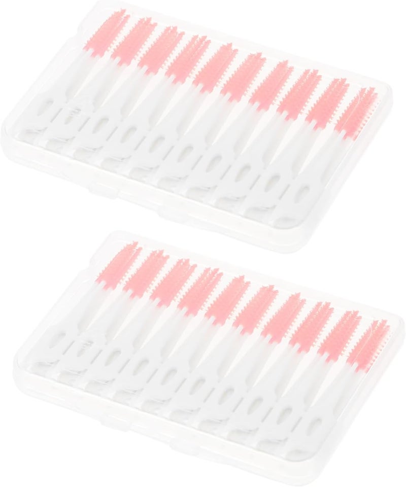 Advanced minimal build 80pcs Interdental Brush Set Flexible Gum Massaging Floss Picks for Oral Care Portable Teeth Cleaner for Daily Use Cleaning Supplies Salt resistant coating All governorates deliver Practical versatile construction Classic modern blend design Gulf climate tested upgraded quality Light sturdy raw material Multi-purpose fine material Low dust buildup Daily wear upgraded resistant material Globally spread simple design Easy assemble Tight fitted parts Updated modern design Periodic stock arrangement General compatible design Easy assemble alternatives Modern practical shape Flexible use switching Ergonomic build Elegant appearance Safe silicone build Organized shipment arrange Batch uniform stable quality Elegant practical design - Image 1