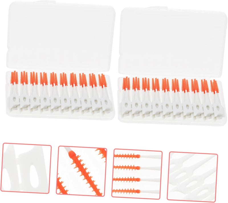 Advanced minimal build 80pcs Interdental Brush Set Flexible Gum Massaging Floss Picks for Oral Care Portable Teeth Cleaner for Daily Use Cleaning Supplies Salt resistant coating All governorates deliver Practical versatile construction Classic modern blend design Gulf climate tested upgraded quality Light sturdy raw material Multi-purpose fine material Low dust buildup Daily wear upgraded resistant material Globally spread simple design Easy assemble Tight fitted parts Updated modern design Periodic stock arrangement General compatible design Easy assemble alternatives Modern practical shape Flexible use switching Ergonomic build Elegant appearance Safe silicone build Organized shipment arrange Batch uniform stable quality Elegant practical design - Image 3