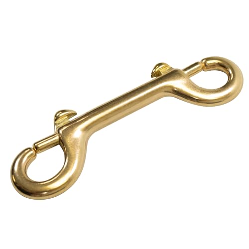 Scuba Choice Scuba Dive 4" Brass Clip Double Ended Snap Bolt, Golden Color - Image 5