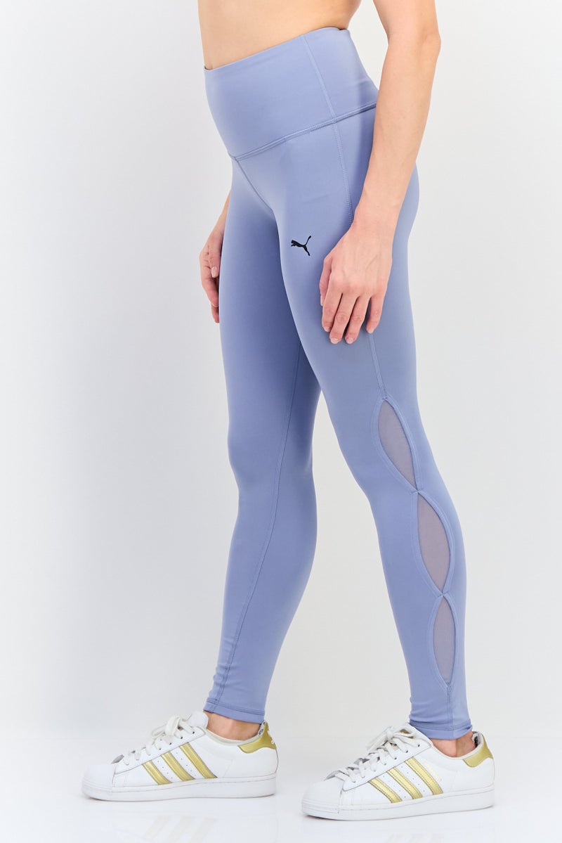 PUMA Women Sportswear Fit Training Leggings, Dusty Blue - Image 3