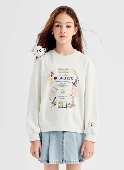Balabala Kids Girl Round neck sweatshirt