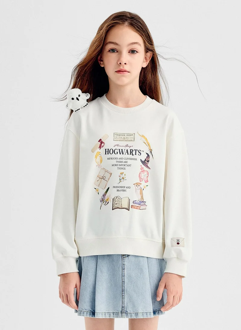 Balabala Kids Girl Round neck sweatshirt