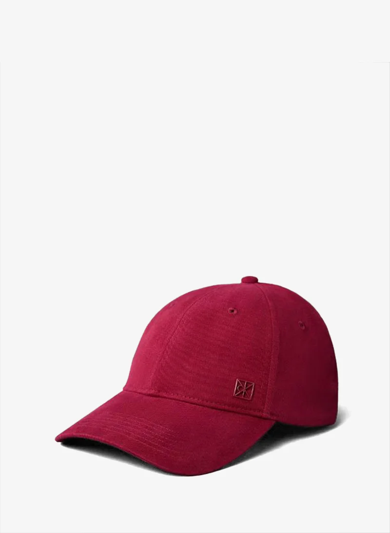 CALVIN KLEIN Logo Curved Peak Caps