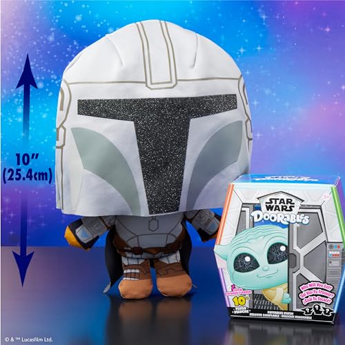 Just Play Star Wars Doorables Puffables Plush Star Wars The Mandalorian 10inch Collectible Plush Easter Basket Stuffers Kids Gift by Just Play - Image 5