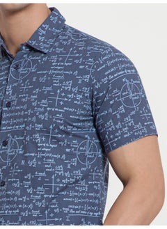 Half Sleeve Printed Shirts for Men Blue - pzsku/ZAA54F0E0DAC24012654FZ/45/_/1727173390/d753695a-7368-46be-9fe6-ce9dde30e7c5