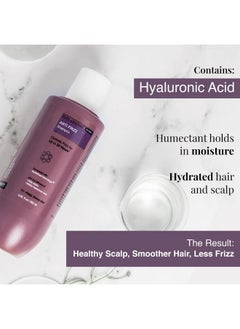 BARE ANATOMY Anti Frizz Shampoo Frizz Control Upto 24 Hours Powered By Hyaluronic Acid & Fatty Acids Dry & Frizzy Hair Smooth Shiny & Frizz Free Hair For Unisex 250Ml  - Image 4