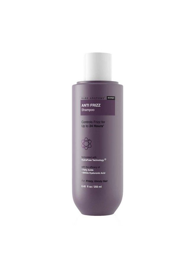 BARE ANATOMY Anti Frizz Shampoo Frizz Control Upto 24 Hours Powered By Hyaluronic Acid & Fatty Acids Dry & Frizzy Hair Smooth Shiny & Frizz Free Hair For Unisex 250Ml  - Image 2