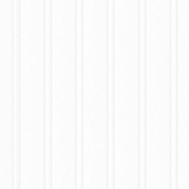 ReWallpaper Beadboard Wallpaper Peel and Stick White Contact Paper for Cabinets Self Adhesive Off-White Faux Beadboard Panels for Walls Ceiling Bathroom Waterproof Wallpaper Vinyl Wrap 17.5inÃ—10ft - Image 1