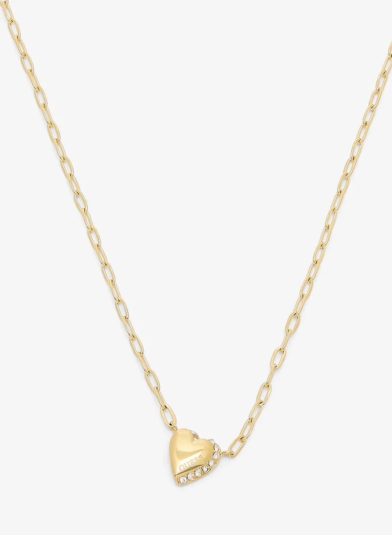 GUESS Heart Chain Necklace