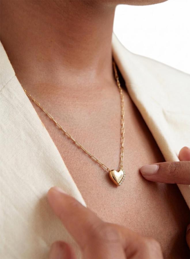 GUESS Heart Chain Necklace - Image 2