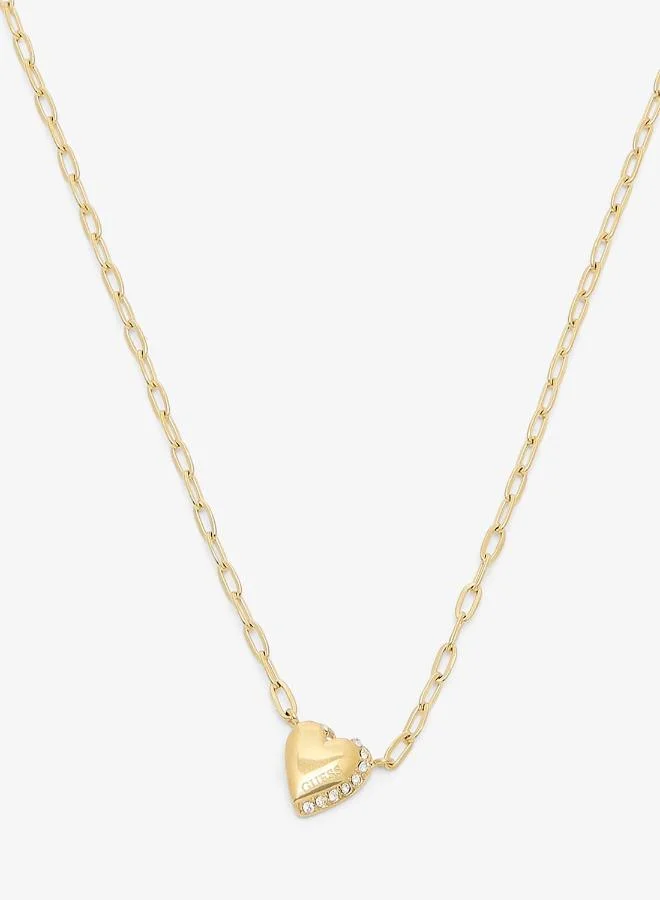 GUESS Heart Chain Necklace