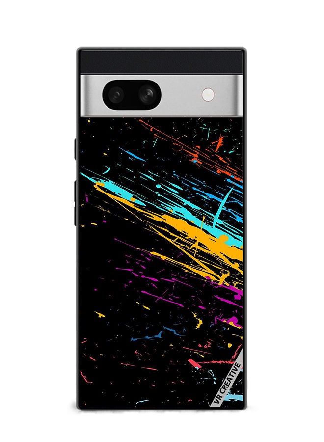 VR CREATIVE Protective Case Cover For Google Pixel 7a Design Multicolour - Image 1