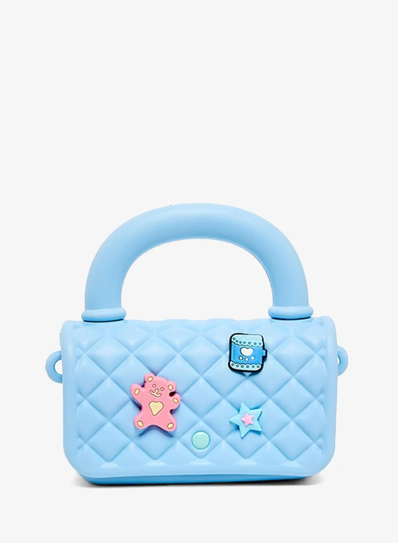 أر أند بي Quilted Top Handle Bag