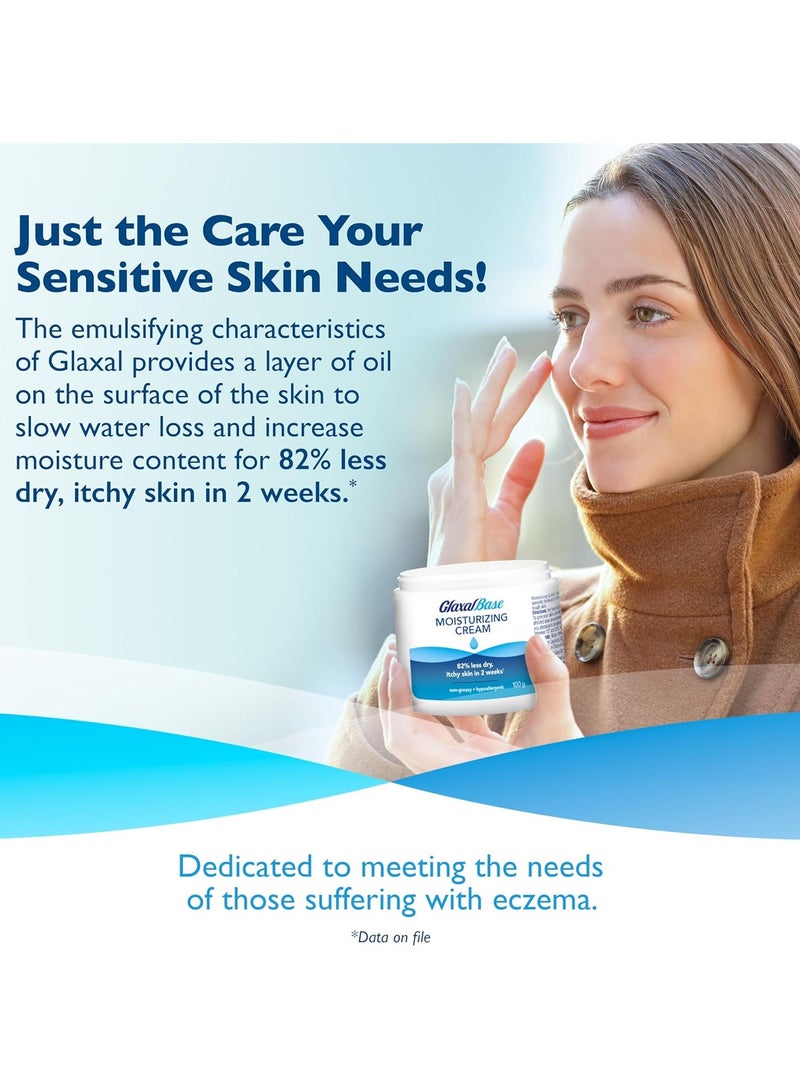 Glaxal Base Wellskin Glaxal Base Moisturizing Cream - 450g (15.9 Oz) Large Size  - Image 3