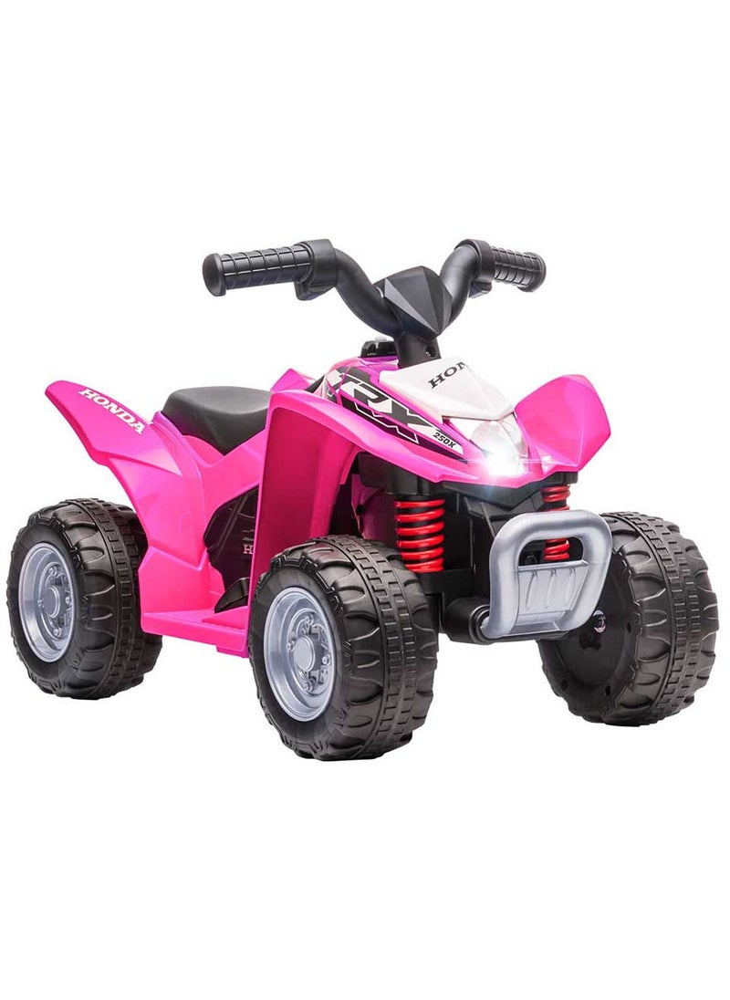 FACTUAL TOYS - HONDA QUAD BIKE ATV ELECTRIC - PINK (6V) - Image 1