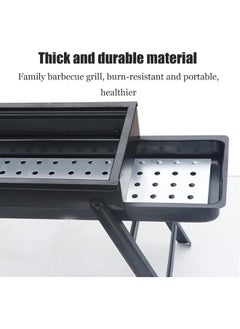 Generic Charcoal grills Portable Foldable Patio Barbecue Charcoal Grill Stove Stainless Steel for Outdoor Camping Picnic  - Image 3