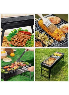 Generic Charcoal grills Portable Foldable Patio Barbecue Charcoal Grill Stove Stainless Steel for Outdoor Camping Picnic  - Image 5