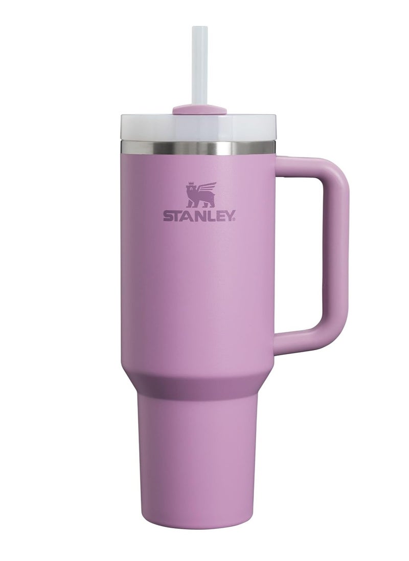 Stanley - Stanley cup H2.0 Stainless Steel with Lid and Straw for Water Iced Tea,Coffee and Smoothie,Lilac,40 oz - Image 1