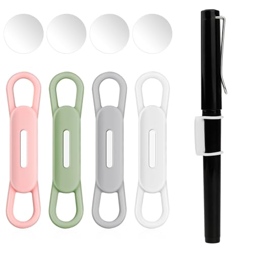 Jeffdad 4 Pcs Silicone Magnetic Pen Pencil Holder, Multicolor, 569778 3 DWxwy9Q9m - Image 1