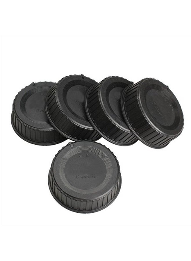 Vktech ® 5pcs Rear Lens Cap Cover for All Nikon AF AF-S DSLR SLR Camera LF-4 Lens - Image 1