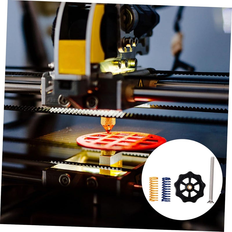 Aluminum Bed Leveling Nut Set with Die Springs for Ender 3 3D Printer Calibration - Image 4