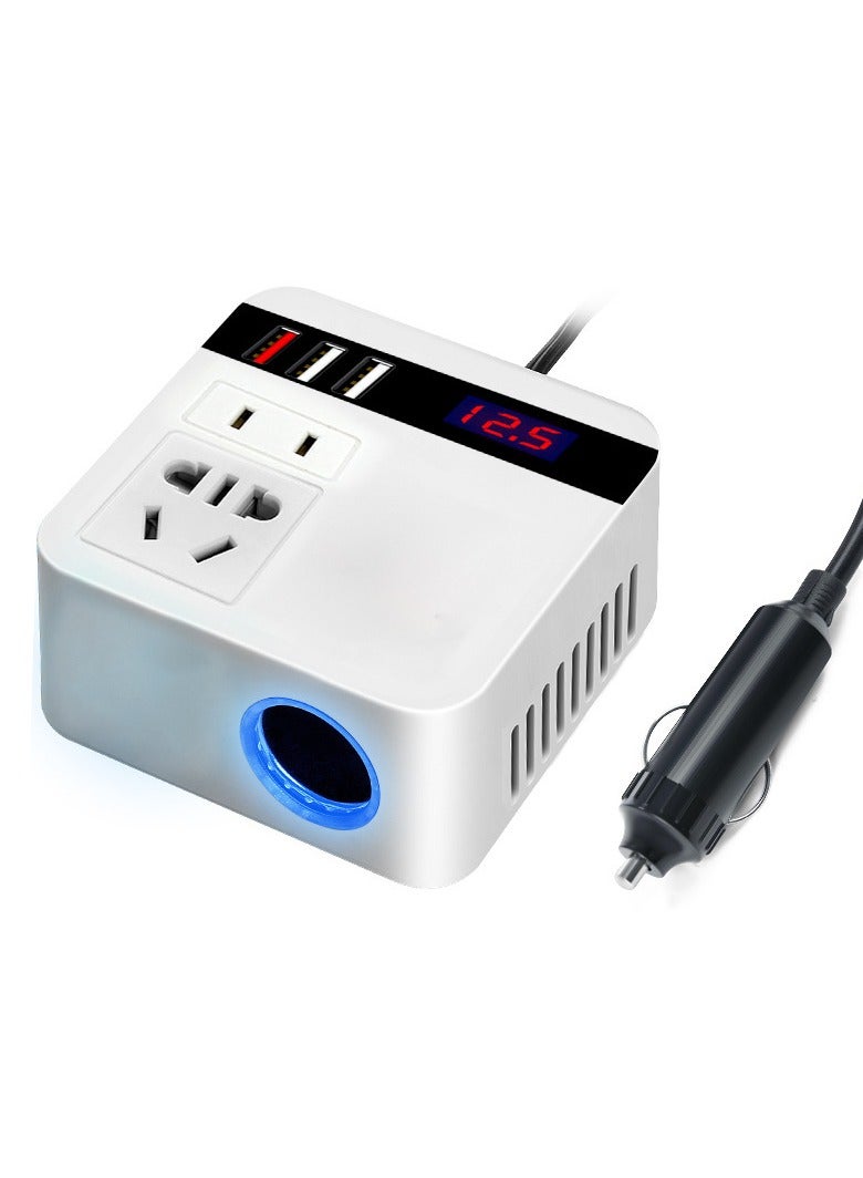 Universal 12v24v to 110v220V multifunctional power converter for charging mobile phones with inverter charger - Image 1
