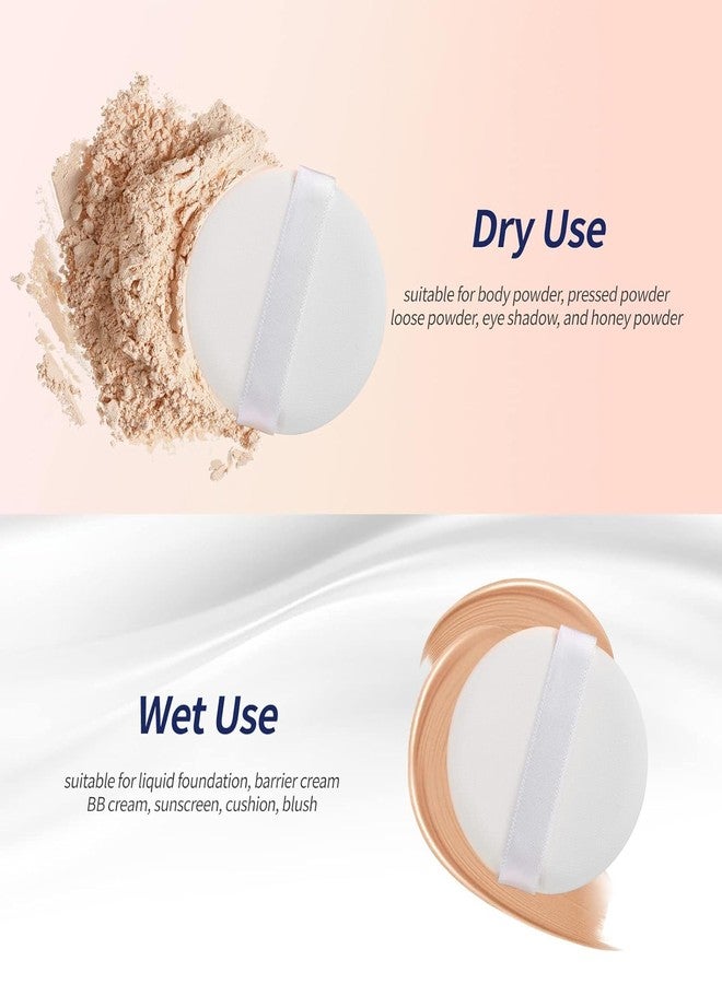 Keli 12 Pieces Cushion Foundation Puff, Air Cushion Powder Puff Round Makeup Sponges, Latex-free Blending Sponge Air Cushion Makeup Puff for Liquid Foundation, Powder, Concealer - Multicolor - Image 5