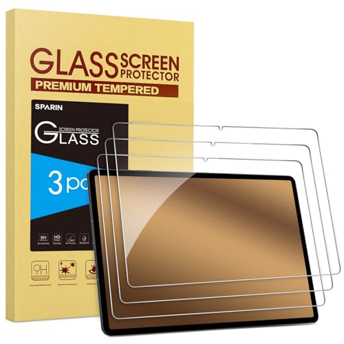 SPARIN 3 Pack Screen Protector for Samsung Galaxy Tab A9 Plus 11 Inch 2023, Tempered Glass Tablet Screen Protector for Galaxy Tab A9+ 5G (SM-X210/X216/X218), Case Friendly, Anti Scratch - Image 1