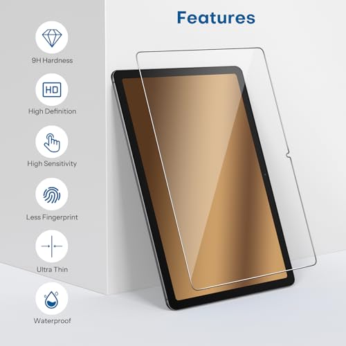 SPARIN 3 Pack Screen Protector for Samsung Galaxy Tab A9 Plus 11 Inch 2023, Tempered Glass Tablet Screen Protector for Galaxy Tab A9+ 5G (SM-X210/X216/X218), Case Friendly, Anti Scratch - Image 5