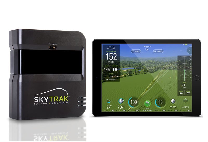 SkyTrak Golf Launch Monitor and Golf Simulator with Metal Protective Case - Image 1