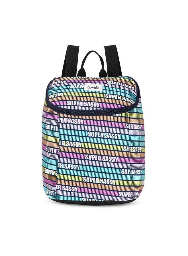 Genie Super Sassy Small bag- 14 inch, Stylish and Trendy College backpacks for girls, Water Resistant and Lightweight Mini Bags for Travelling Purpose. 13.5 litres - Image 1