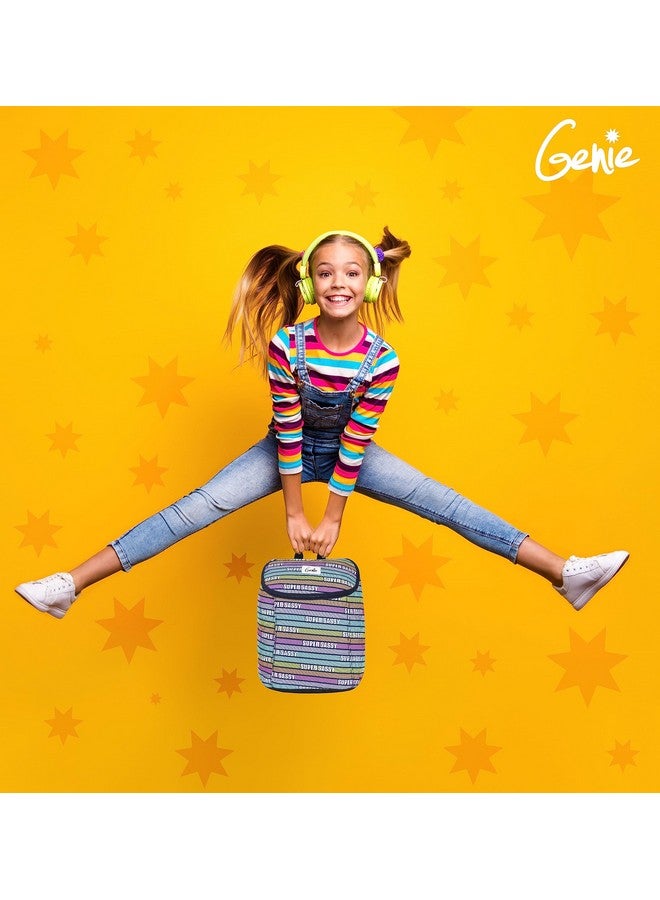 Genie Super Sassy Small bag- 14 inch, Stylish and Trendy College backpacks for girls, Water Resistant and Lightweight Mini Bags for Travelling Purpose. 13.5 litres - Image 3