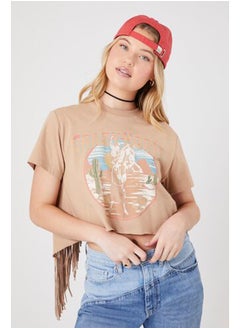Crazy Horse Fringe Graphic Tee