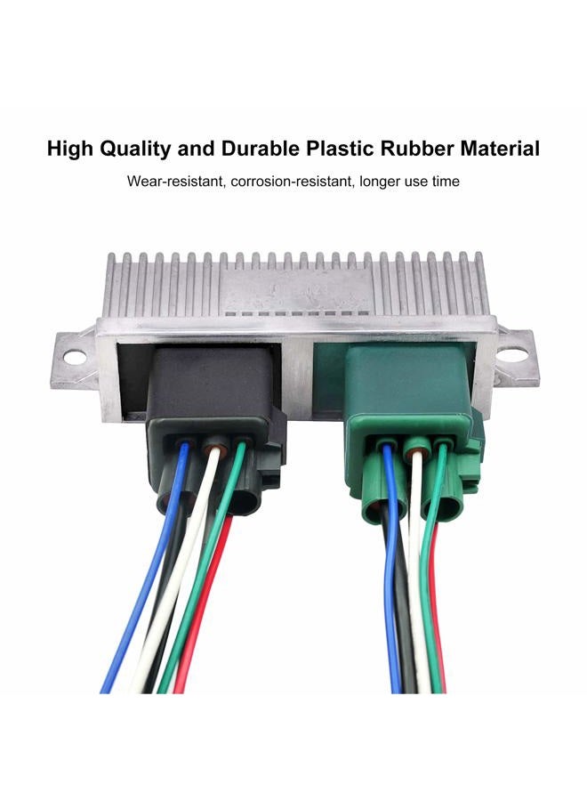 Nahntaipy Powerstroke Diesel Glow Plug Control Relay Connector Wiring Fits for Ford E-350 E-450 F-250 F-350 F-450 F-550 F650 F750 6.0L 6.4L 7.3L Replace 4C3Z12B568AA YC3Z12B533AA DY876 YC3Z12B533AA - Image 4