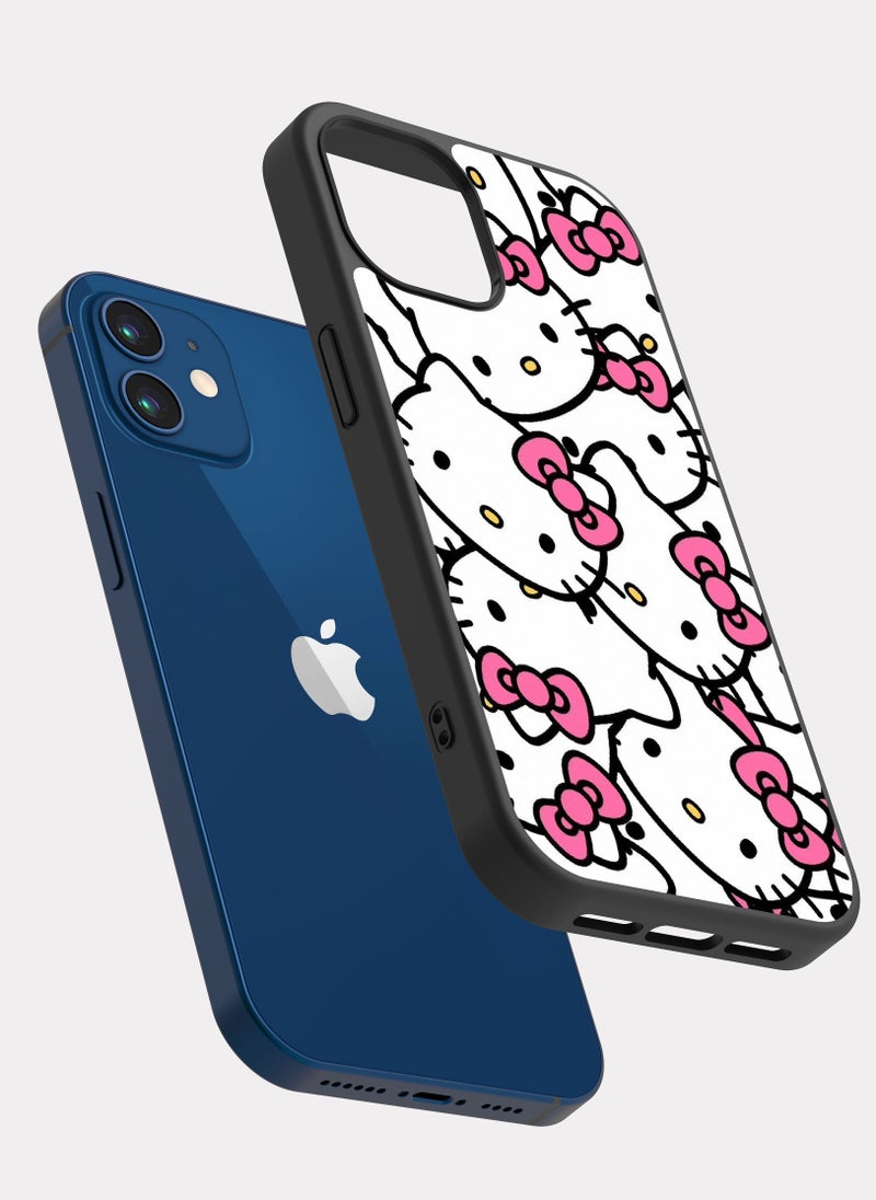 PXLAAT iPhone 12 case cover Hello Kitty Rosa - Image 2
