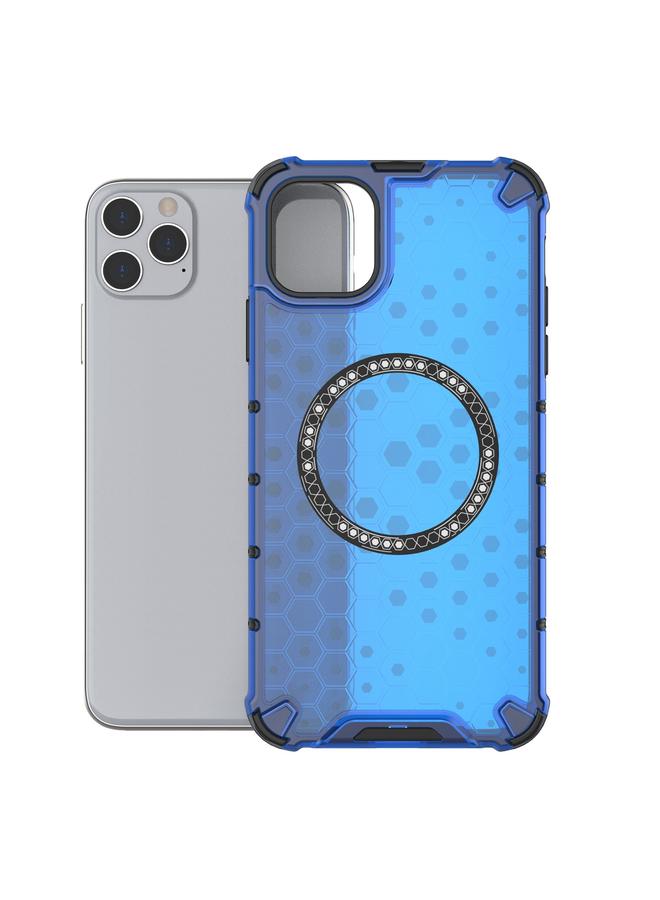 Zaboon Case For iPhone 11 Pro Max Honeycomb Magnetic Ring Shockproof Phone Case - Image 5