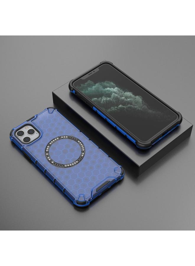 Zaboon Case For iPhone 11 Pro Max Honeycomb Magnetic Ring Shockproof Phone Case - Image 2