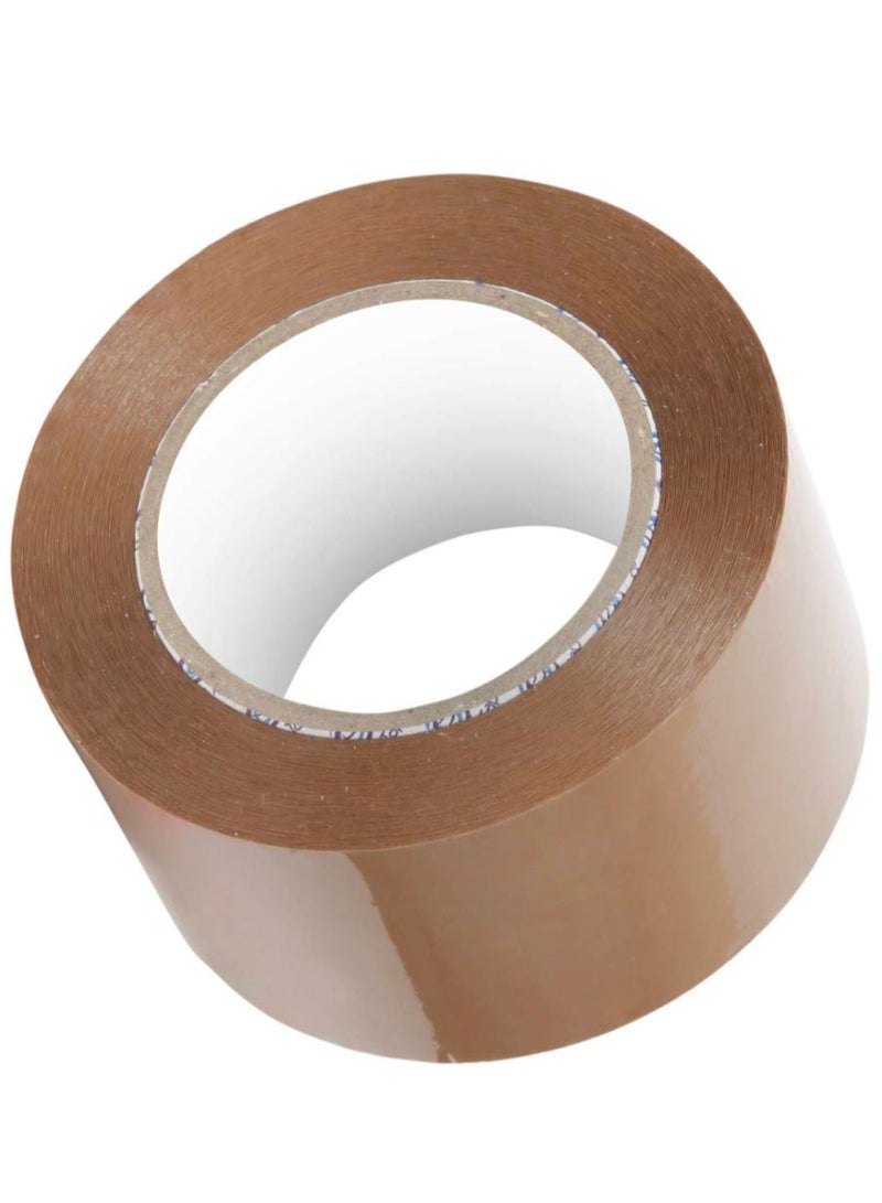 DCGPAC DCGPAC Brown Strong Heavy Duty Packaging Tape for Office, Home, School, Gift wrapping Tape 48microns, 2inch x 100yards, 12 Rolls  - Image 2