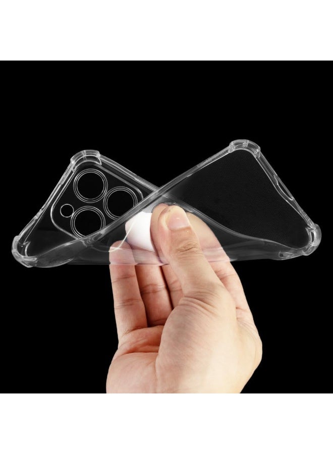 Muzz Back Cover for Realme 15T 5G Transparent Mobile Back Case Shock Proof Design Camera Edges Protection Crystal Clear Phone Case Silicon Soft TPU and Flexible Bumper Mobile Case (Realme 15T 5G) - Image 2