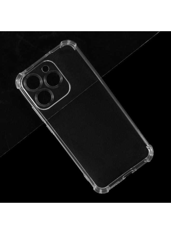 Muzz Back Cover for Realme 15T 5G Transparent Mobile Back Case Shock Proof Design Camera Edges Protection Crystal Clear Phone Case Silicon Soft TPU and Flexible Bumper Mobile Case (Realme 15T 5G) - Image 3