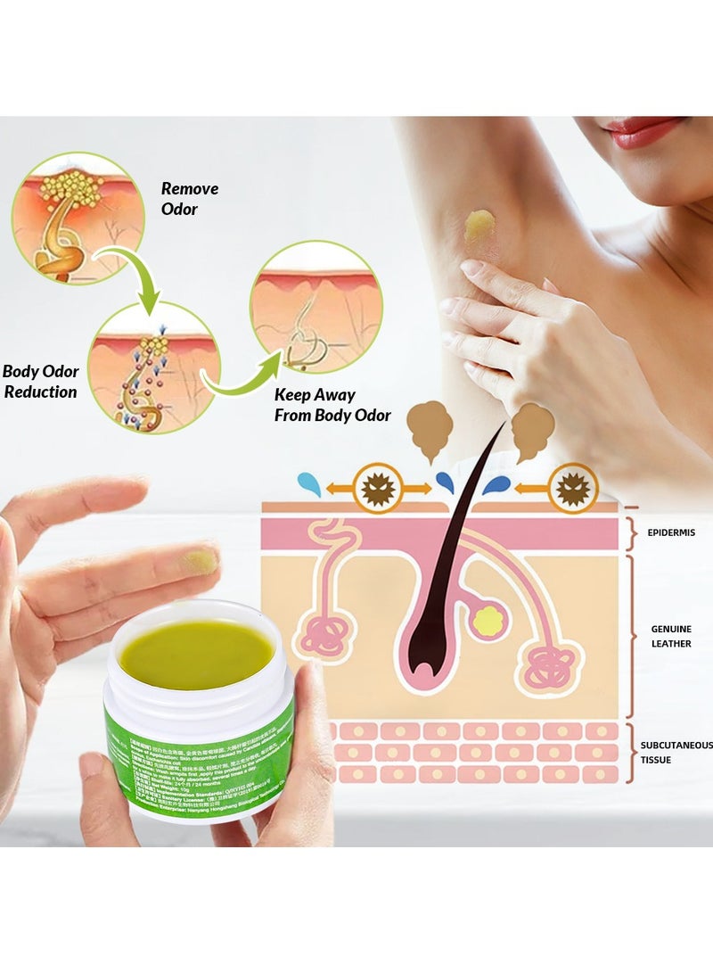 Sumifun Body odor relief cream Skin topical ointment for body odor  - Image 5