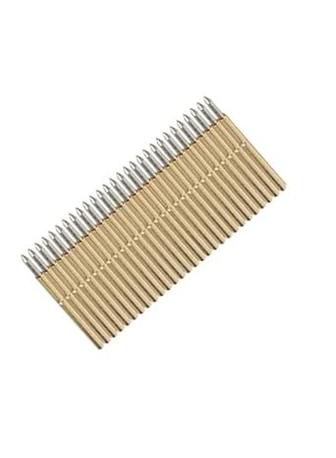 Spring Test Probe Pogo Pin Set 100Pcs Cone Head Replacement For PCB Testing - Image 1