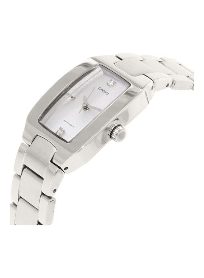 CASIO Women Enticer Water Resistant Analog Watch LTP-1165A-7C2 - 33 mm - Silver - Image 4
