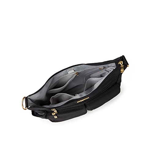 Baggallini womens Modern Everywhere Bag, Black W/ Gold Hardware, One Size US - Image 5