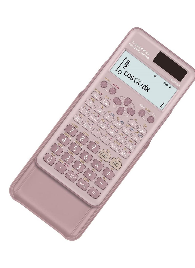 Generic Fx-991Es Plus Series Scientific Calculator 2nd Edition Pink  - Image 2