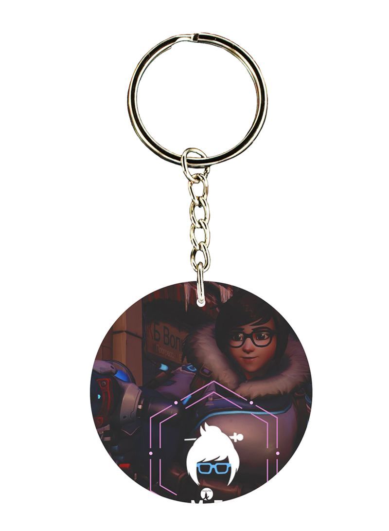 RKN Overwatch Game Printed Keychain