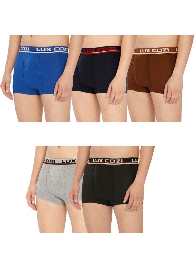 Lux Cozi Men's Cotton Trunks Pack of 5 (100_Assorted) - pzsku/ZAA5742973F053E551EF9Z/45/_/1737806450/f137a546-42bb-4123-a7ae-8e3da2f728e8