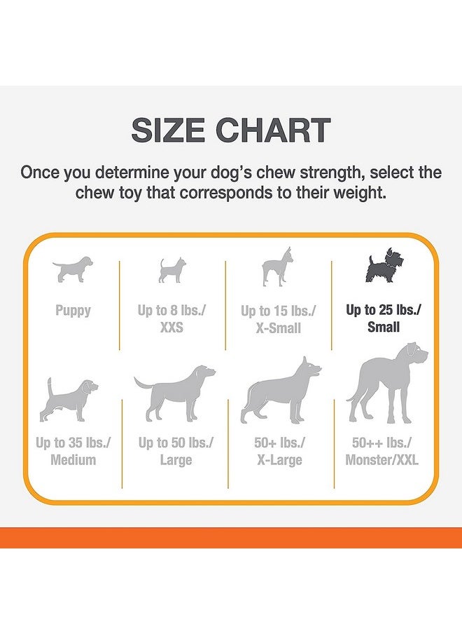 Nylabone Nylabon Power Chew Comfort Hold X Bone Chew Toy For Dogs, Beef Flavor, Small  Up To 25 Lbs. (1 Count)  - Image 4
