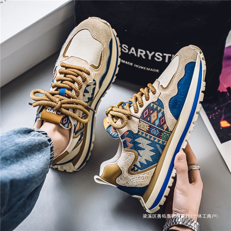 National Tide Joint European Station Men'S Shoes Winter Explosions Casual Forrest Gump Sneaker Men'S Advanced Sense Tide Brand Torre Tide Shoes - Image 3