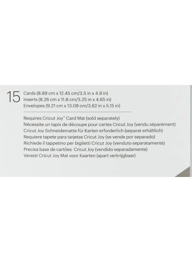 Cricut Joy Holographic Insert Cards Gray And Silver - Image 3